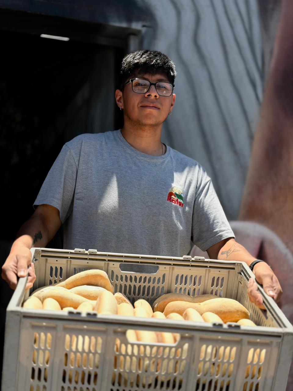 Horno y zona de producción